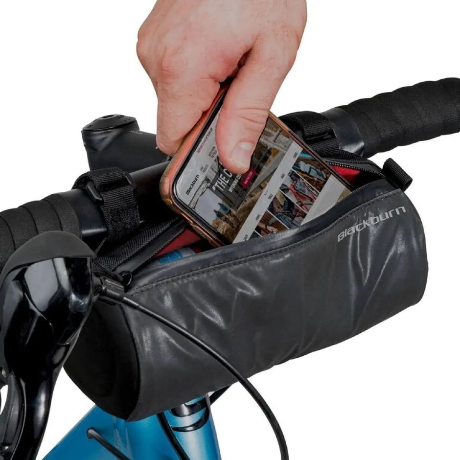 Stuurtassen < Blackburn Grid Handlebar Bag Stuurtas - 1.2 L - zwart
