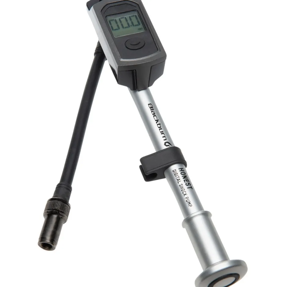 Voorvorkpompen < Blackburn Honest Digital Shock Pump Demperpomp - zilver