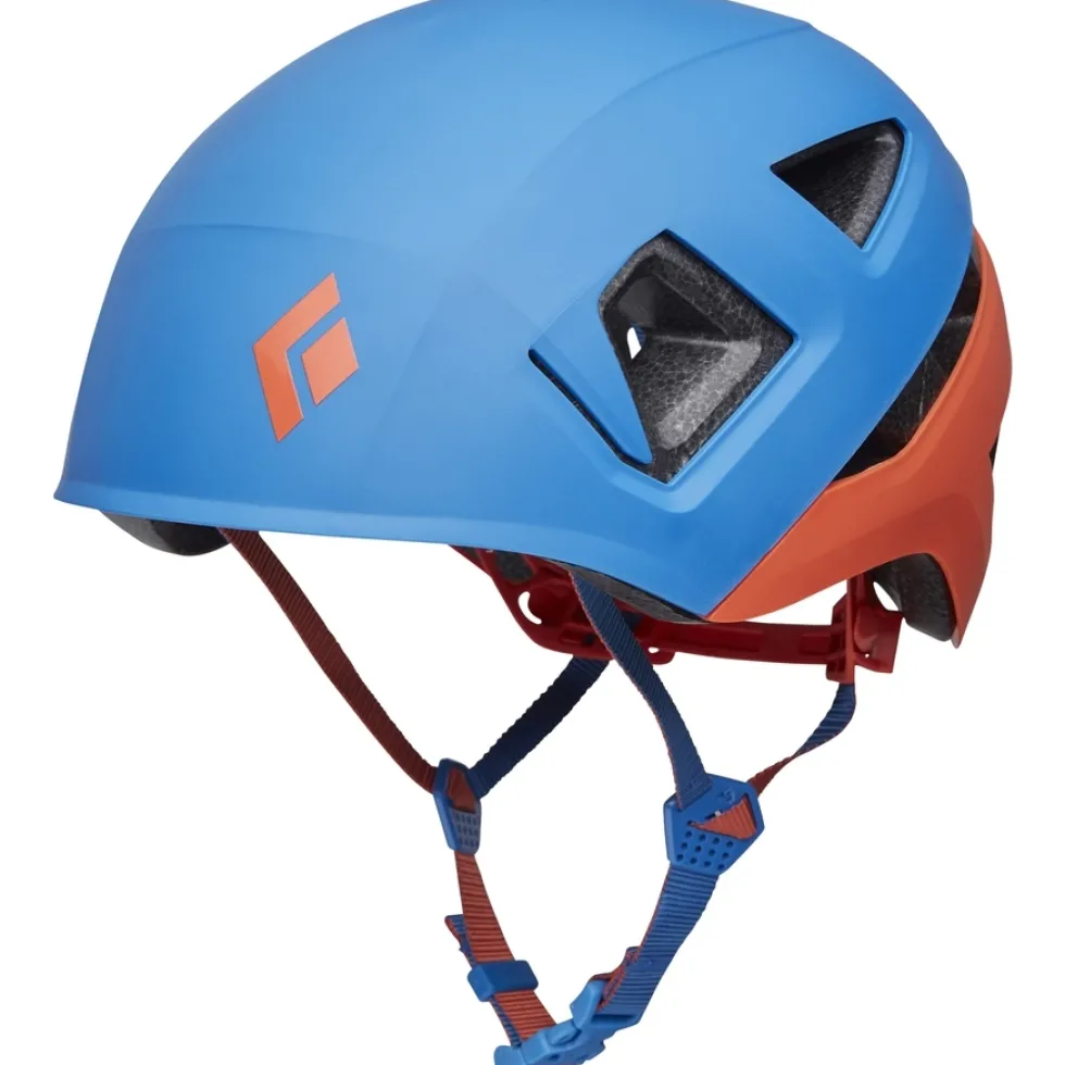 Black Diamond Capitan Kid's Kinder Klimhelm + Fietshelm - Ultra Blue-Persimmon