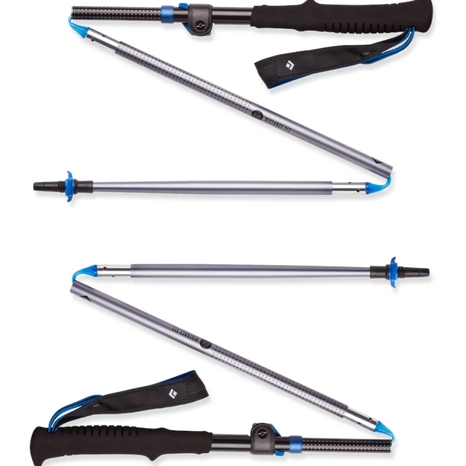 Wandel- & Trailrunning-Stokken < Black Diamond Distance FLZ Trekking / Running Poles Trekkingstokken (Paar) - Pewter
