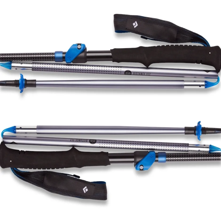 Wandel- & Trailrunning-Stokken < Black Diamond Distance FLZ Trekking / Running Poles Trekkingstokken (Paar) - Pewter