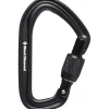 Karabijnhaken < Black Diamond HotForge Screwgate Carabiner - Black