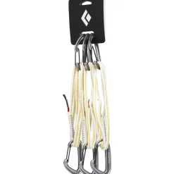 Black Diamond MiniWire Alpine Quickdraw 60cm - 3 Pack - Light Gray