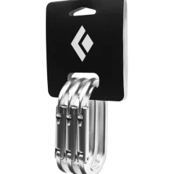 Karabijnhaken < Black Diamond Oval Keylock Karabijnhaak - set van 3 - Polished