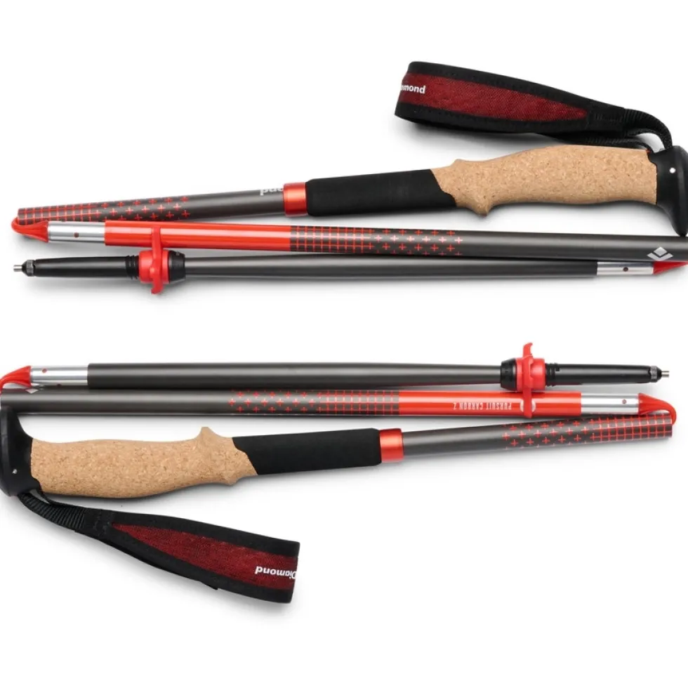 Black Diamond Pursuit Carbon Z Trekkingstokken (Paar) - Octane