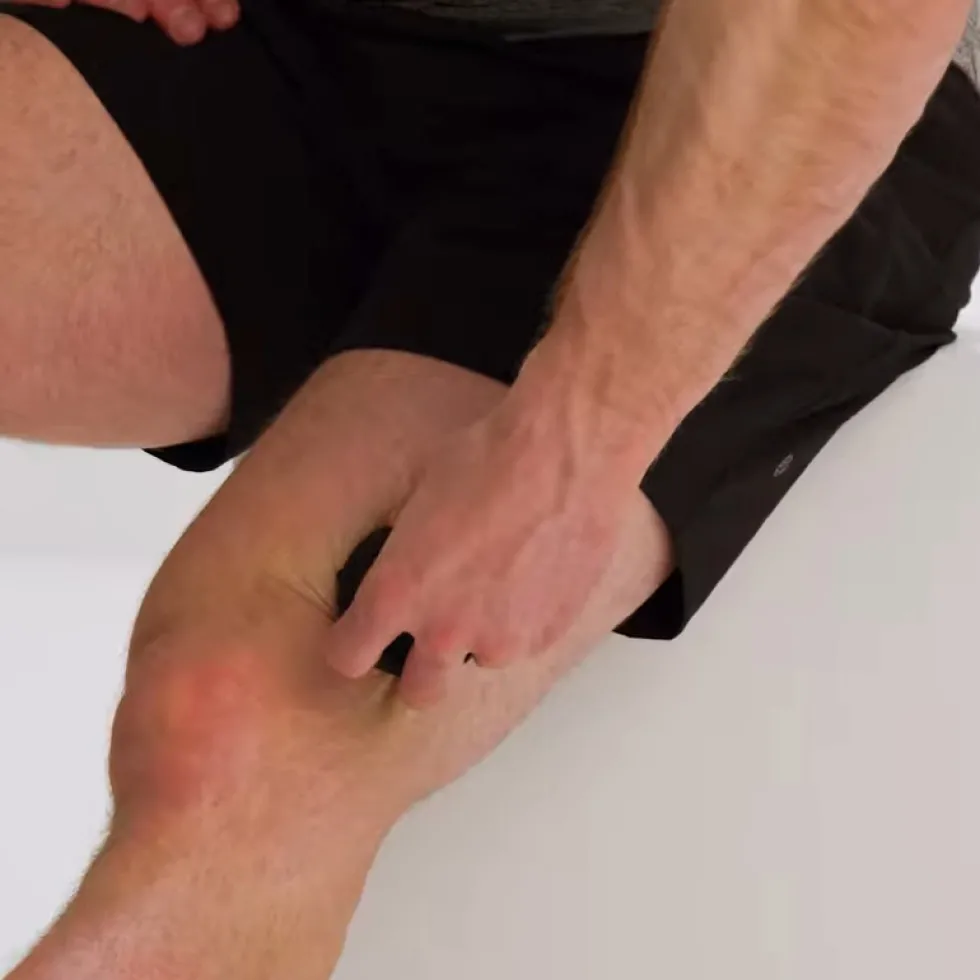 BLACKROLL TWISTER Fascia-Bal - zwart/grijs