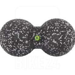 BLACKROLL DuoBall 12 cm - Fascia-Bal - zwart/grijs