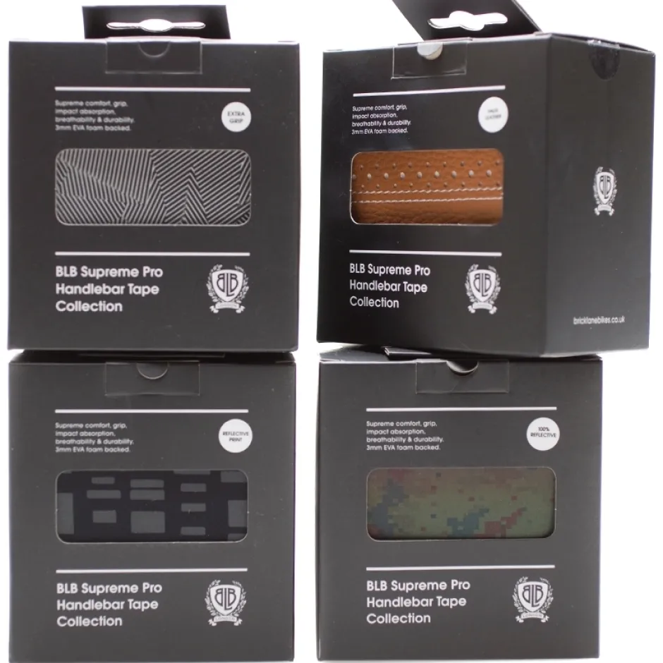 Stuurlint < BLB Supreme Pro Faux Kunstleer Stuurlint - zwart/zwart