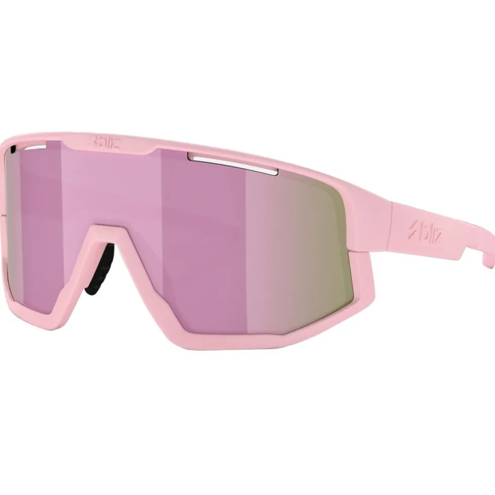 Bliz Fusion Bril - Matt Powder Pink - Brown Rose Multi