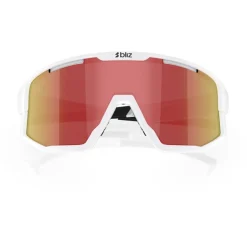 Alpine & Skibrillen < Bliz Fusion Bril - Matt White - Smoke Red Multi