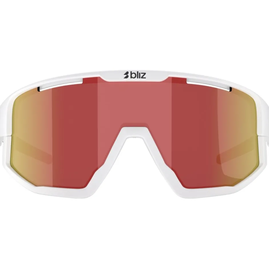 Alpine & Skibrillen < Bliz Fusion Bril - Matt White - Smoke Red Multi