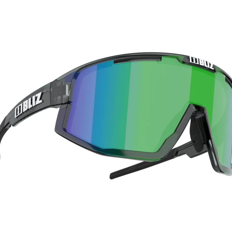 Mtb-Brillen|Racefietsbrillen < Bliz Fusion Small Bril - Crystal Black - Brown Green Multi