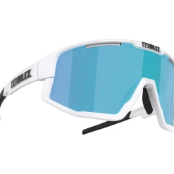 Alpine & Skibrillen < Bliz Fusion Small Bril - Matt White - Brown Blue Multi