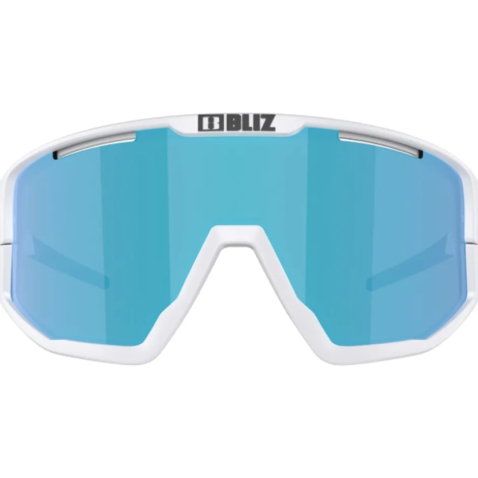 Alpine & Skibrillen < Bliz Fusion Small Bril - Matt White - Brown Blue Multi