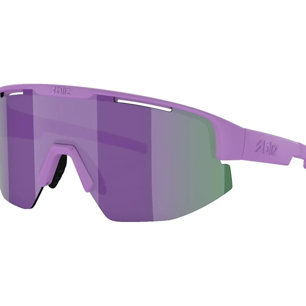 Bliz Matrix Small Brillen - Purple - Grey Purple Mirror
