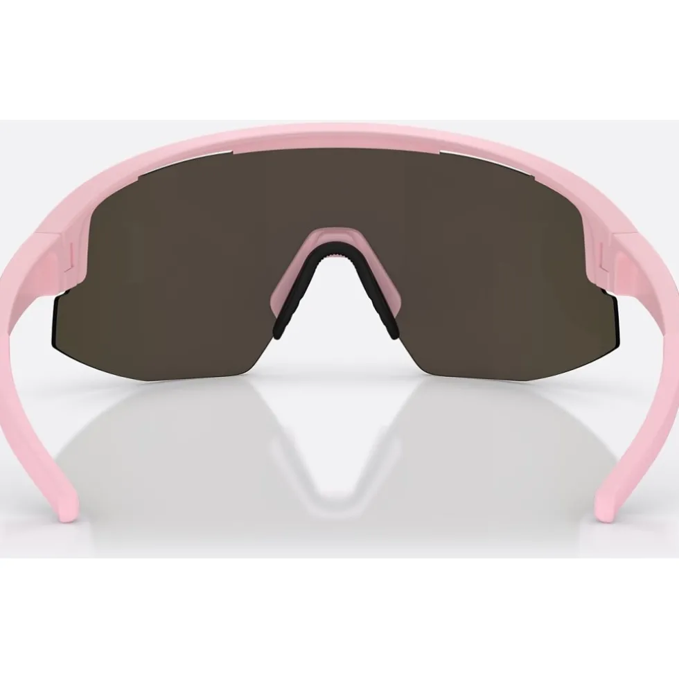 Bliz Matrix Small Brillen - Matt Powder Pink - Brown Rose Multi