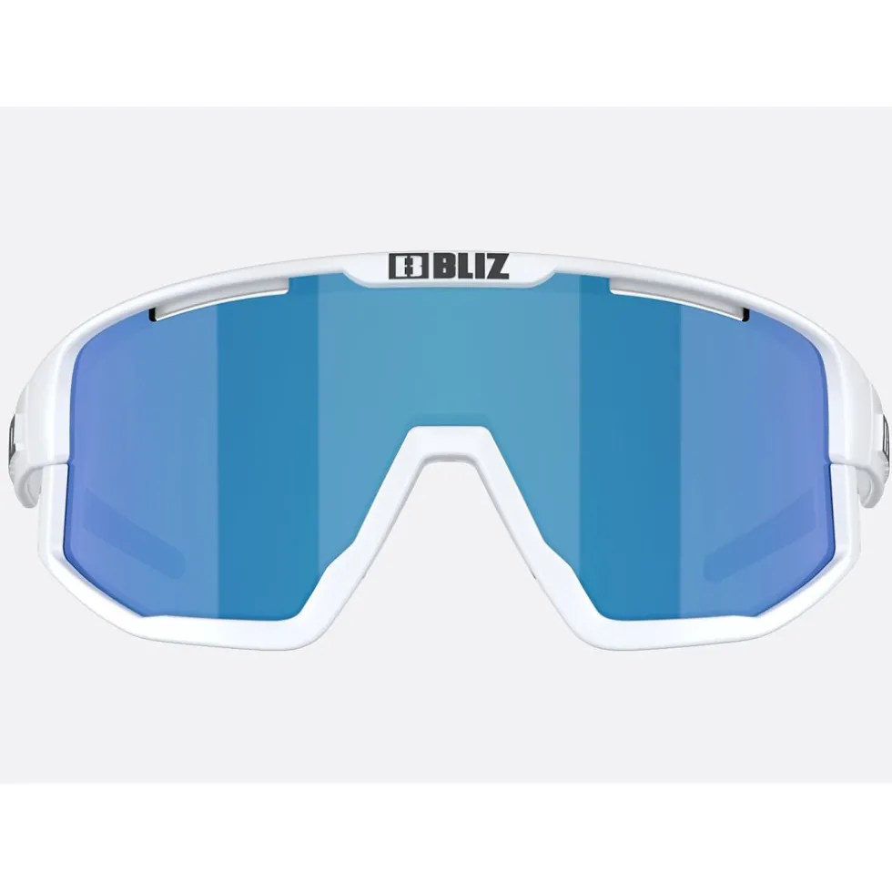 Bliz Vision Bril - Matt White - Smoke Blue Multi