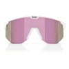 Bliz Hero Brillen - Matt White - Brown Pink Multi
