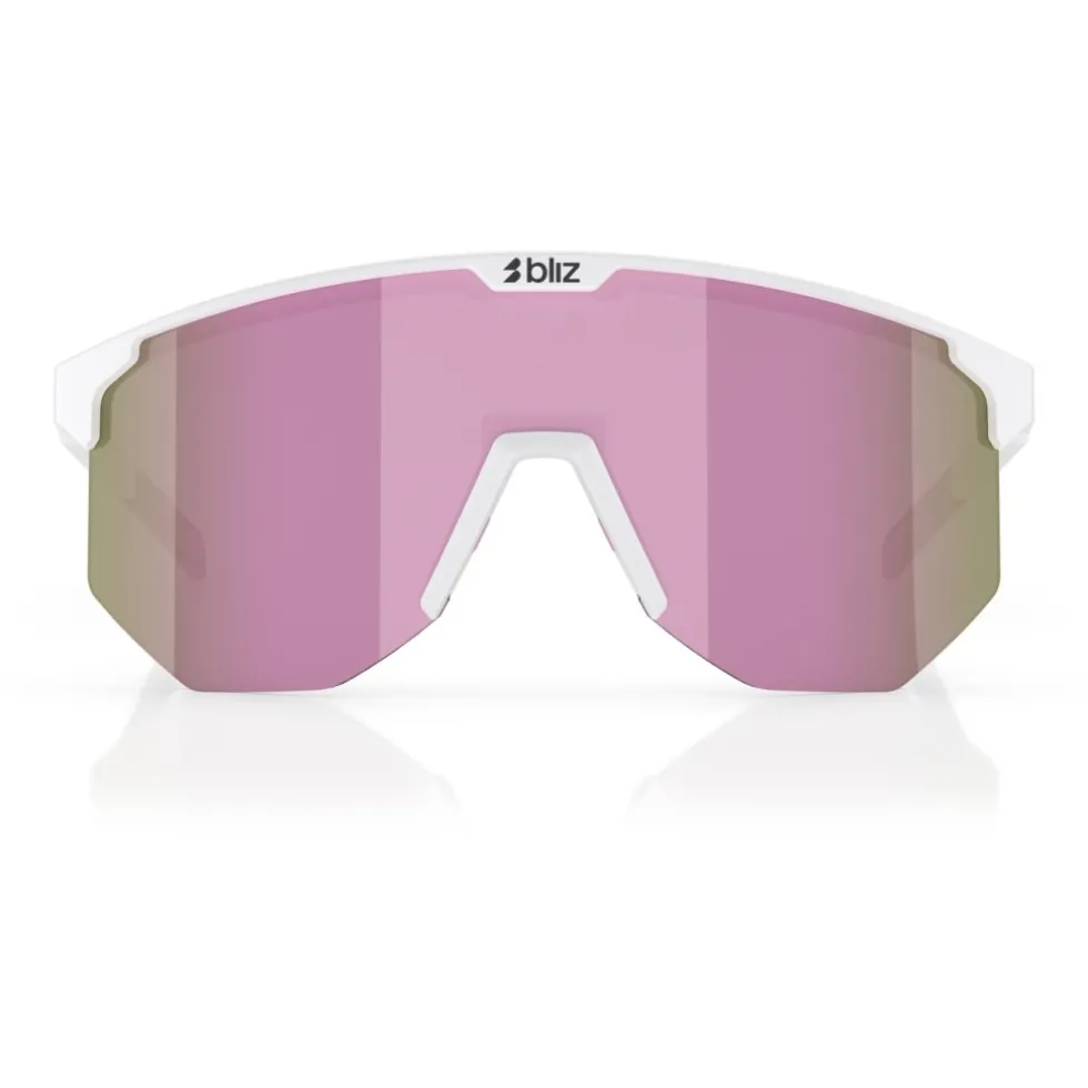 Bliz Hero Brillen - Matt White - Brown Pink Multi