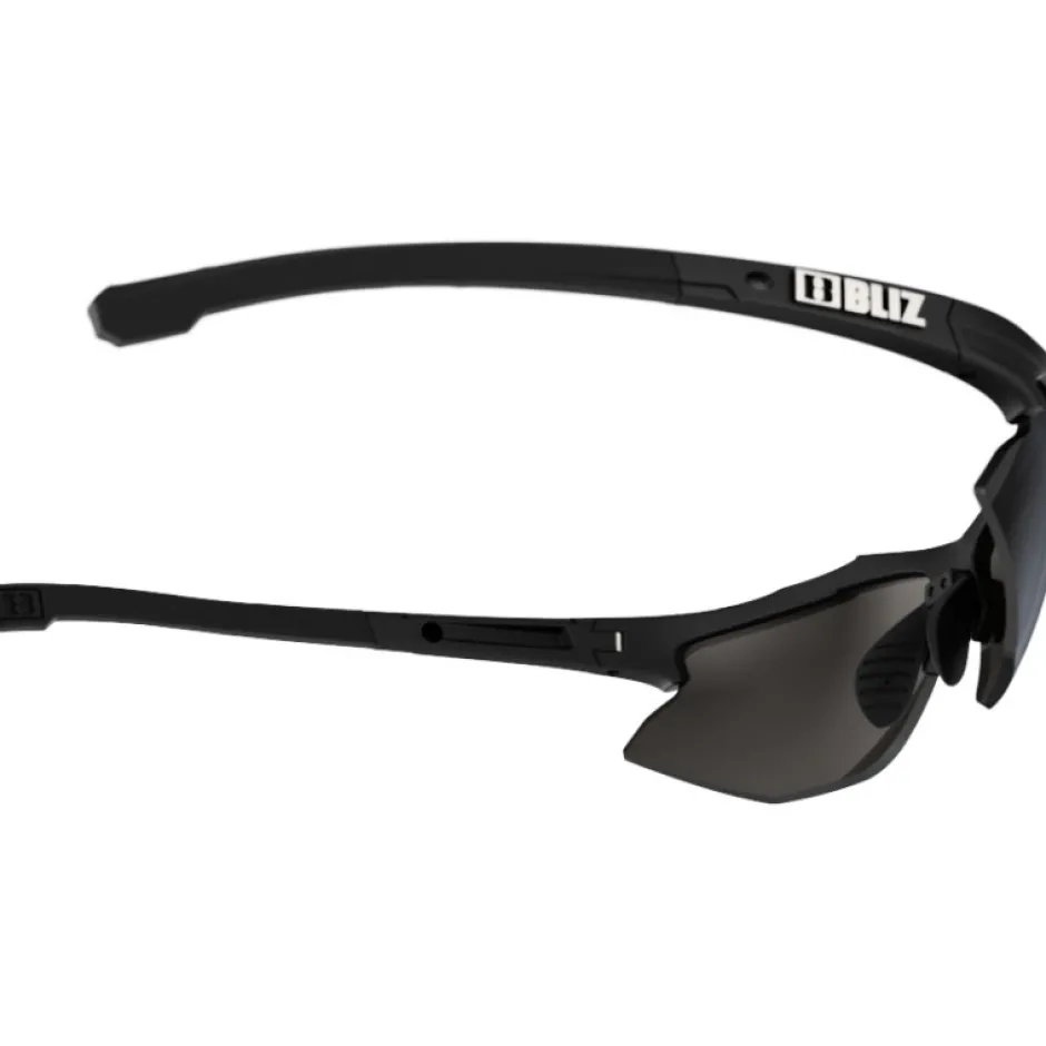 Racefietsbrillen < Bliz Hybrid Small Glasses - Matt Black - Smoke | Orange | Clear