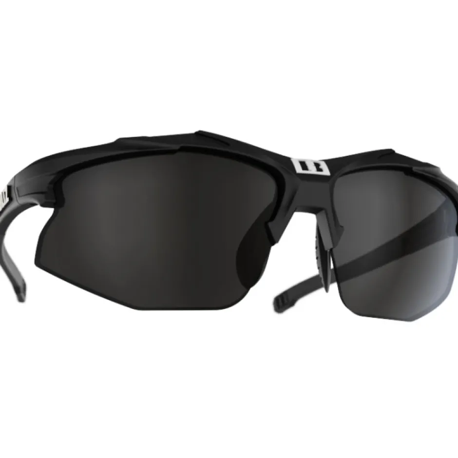 Racefietsbrillen < Bliz Hybrid Small Glasses - Matt Black - Smoke | Orange | Clear