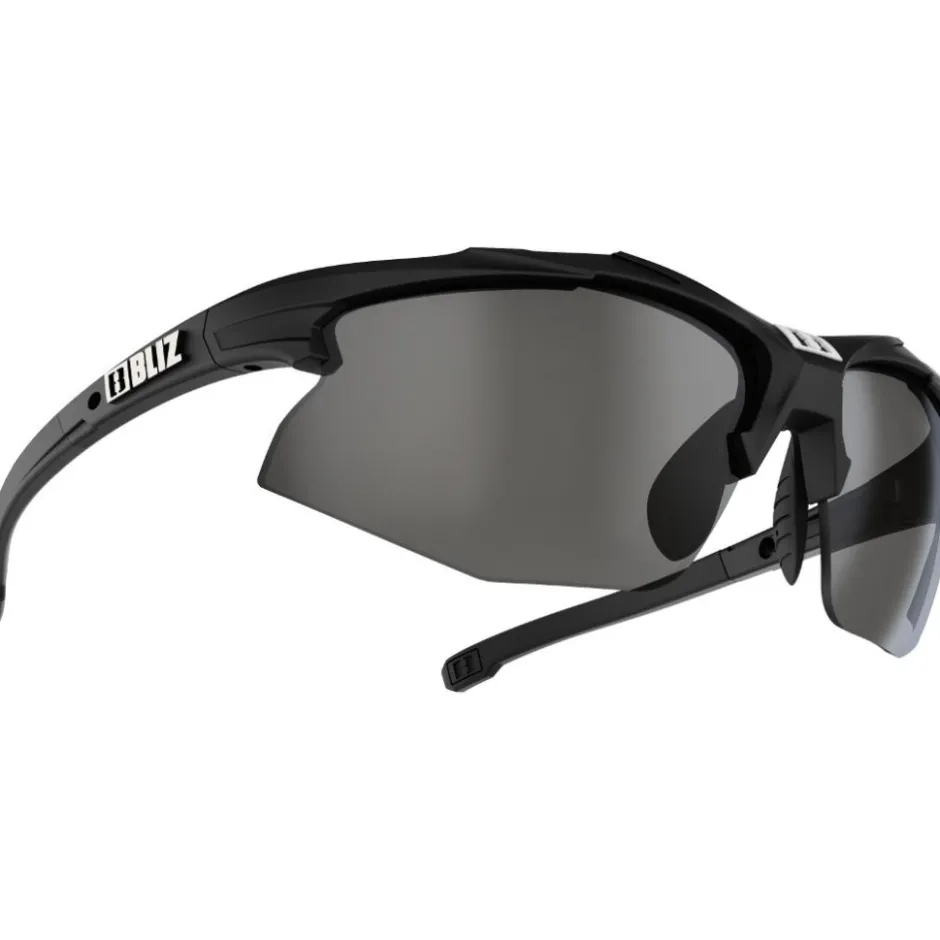Racefietsbrillen < Bliz Hybrid Small Glasses - Matt Black - Smoke | Orange | Clear