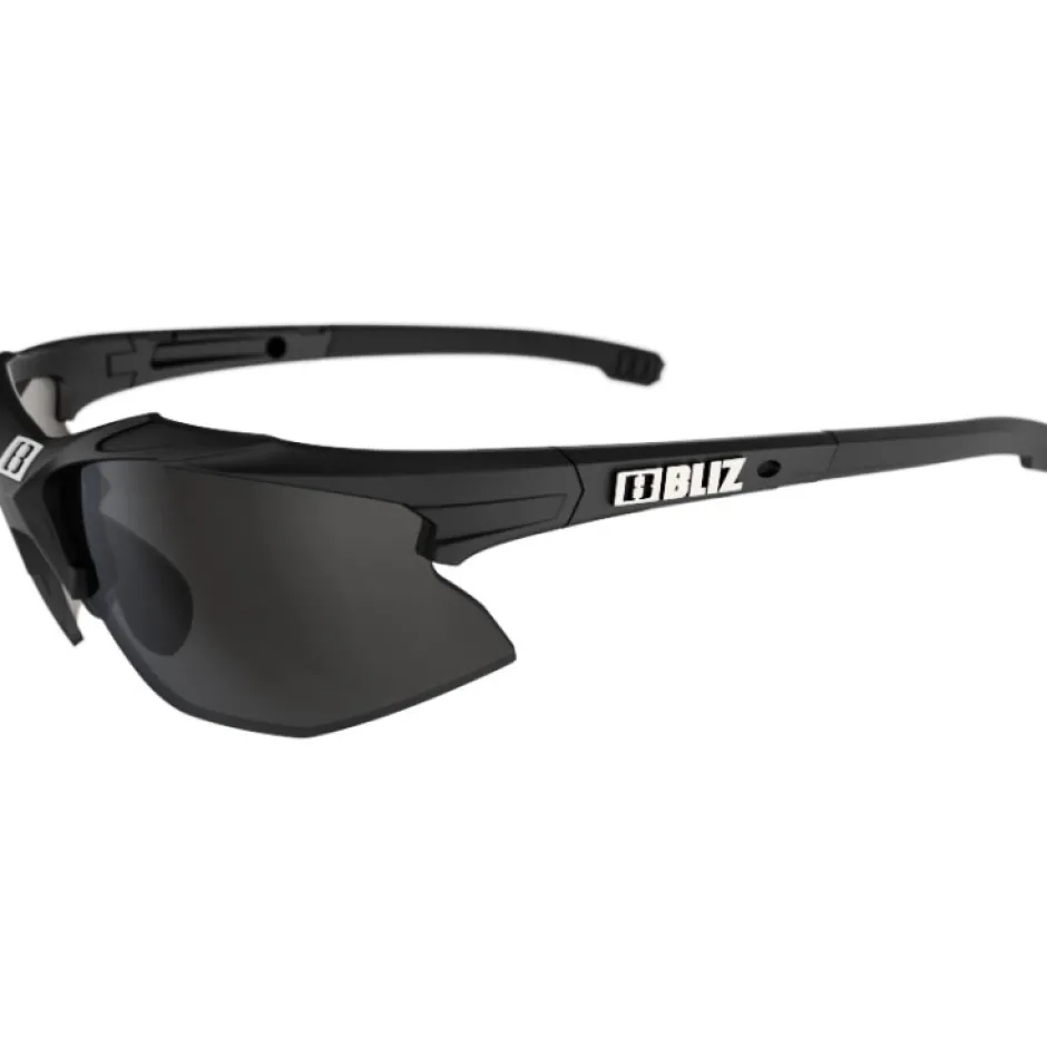 Racefietsbrillen < Bliz Hybrid Small Glasses - Matt Black - Smoke | Orange | Clear