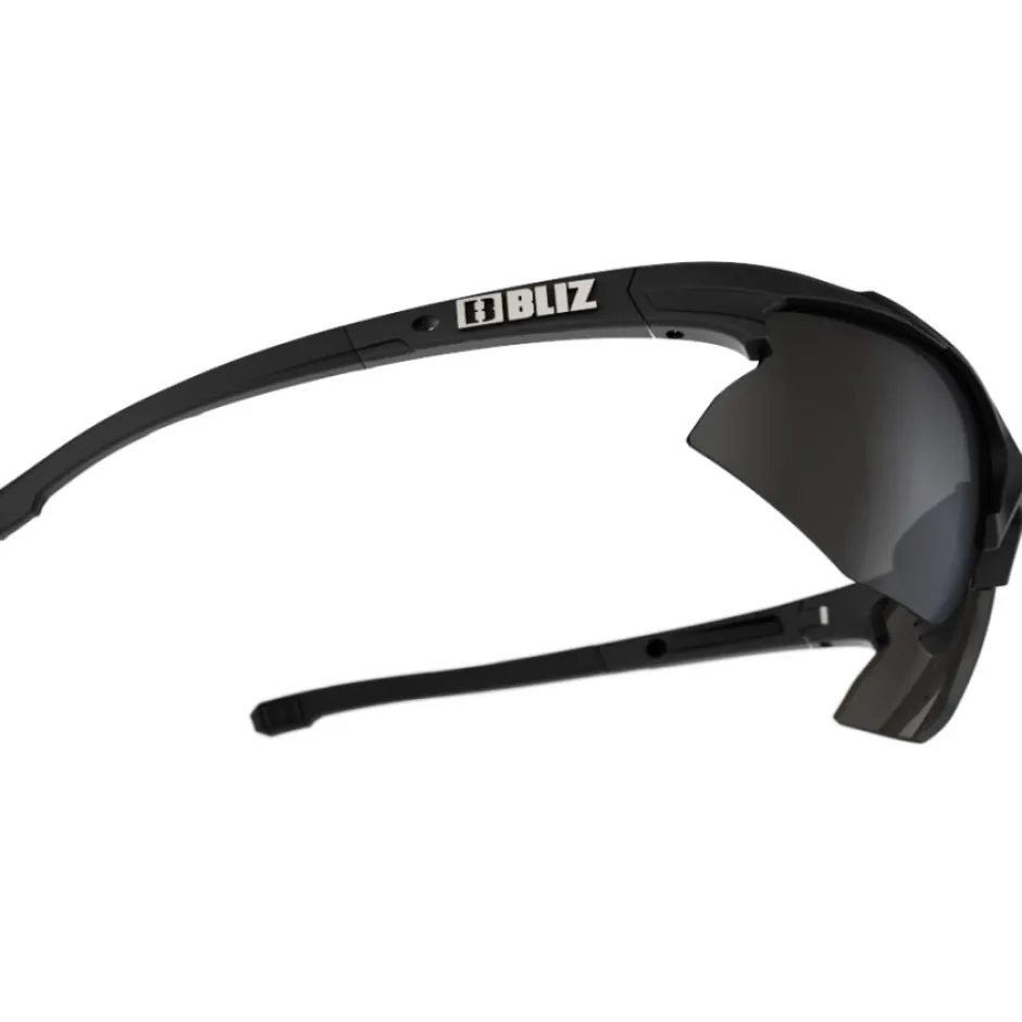 Racefietsbrillen < Bliz Hybrid Small Glasses - Matt Black - Smoke | Orange | Clear