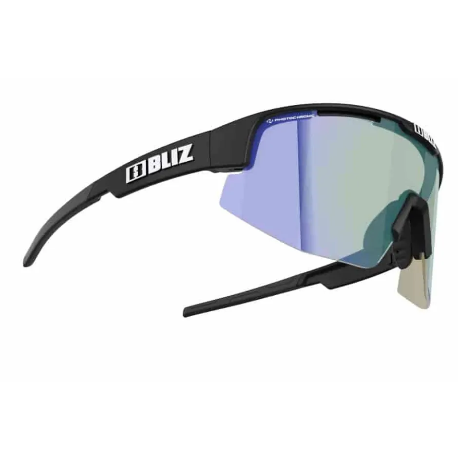 Mtb-Brillen|Racefietsbrillen < Bliz Matrix Brillen - Matt Black - Photocromic Brown/Blue Multi
