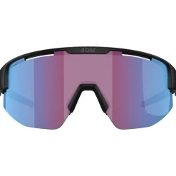 Bliz Matrix Brillen - Matt Black - Nordic Light Begonia/Blue Multi