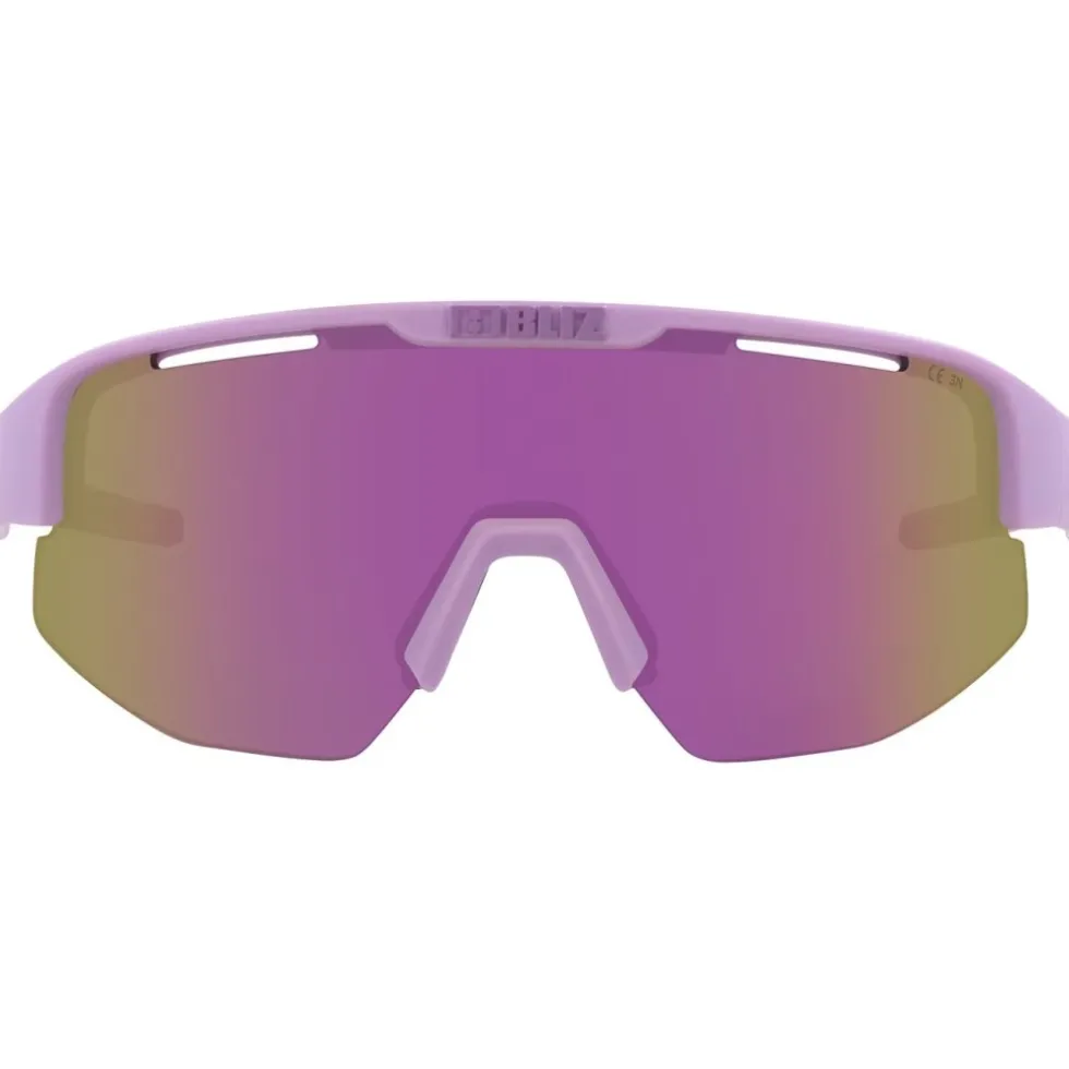 Bliz Matrix Small Brillen - Matte Purple - Brown Purple Mirror