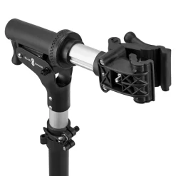 BLUECHAIN Essential Montagestandaard met Gereedschapsbak 25 kg - zwart/aluminium