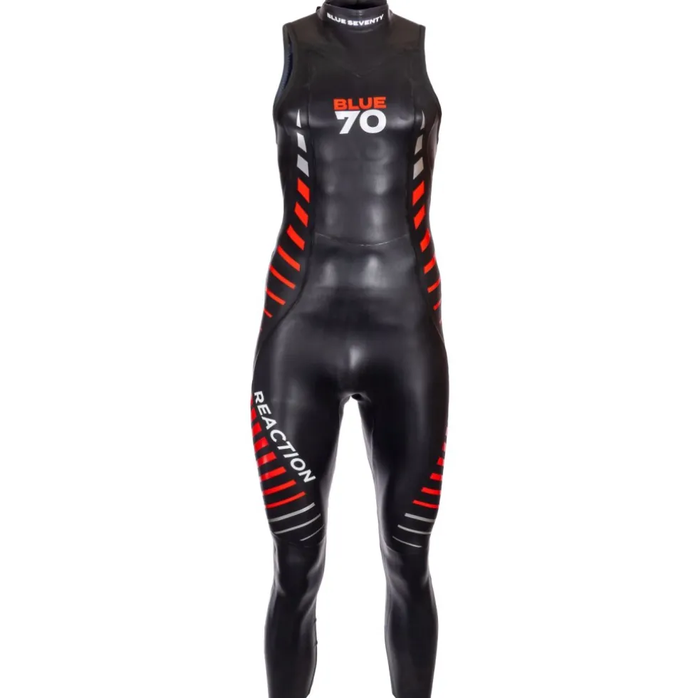 blueseventy Reaction Wetsuit zonder Mouwen Heren - Zwart