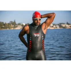blueseventy Reaction Wetsuit zonder Mouwen Heren - Zwart