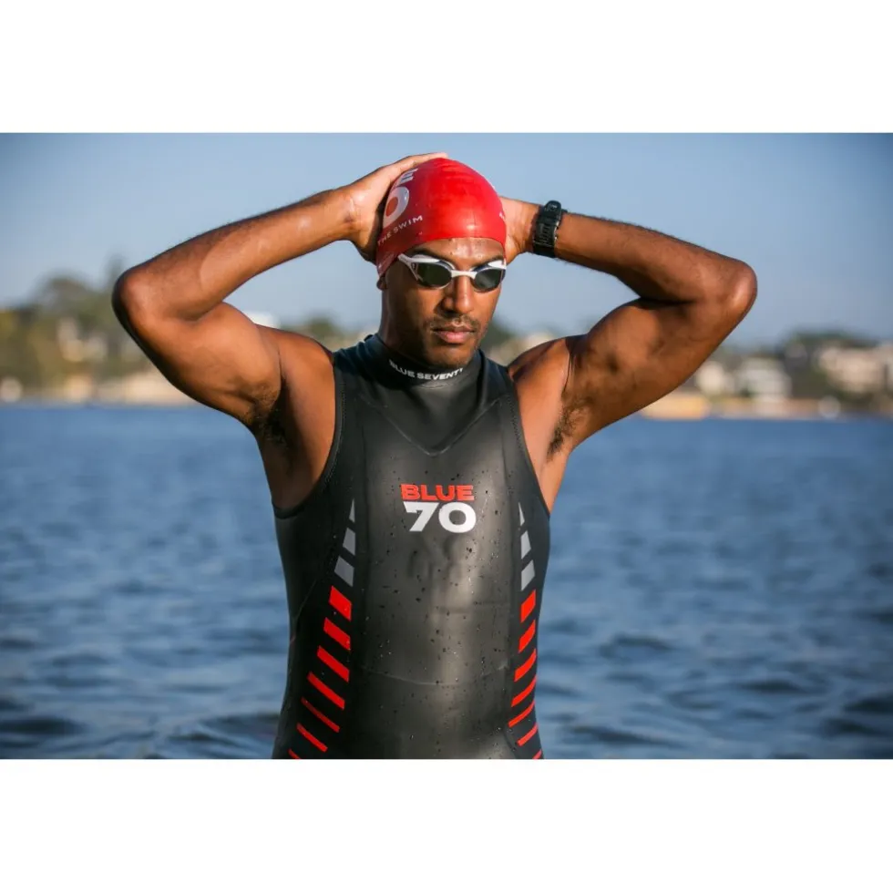 blueseventy Reaction Wetsuit zonder Mouwen Heren - Zwart