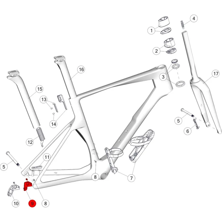 Derailleurpads < BMC Derailleurhanger #81 - 30006287