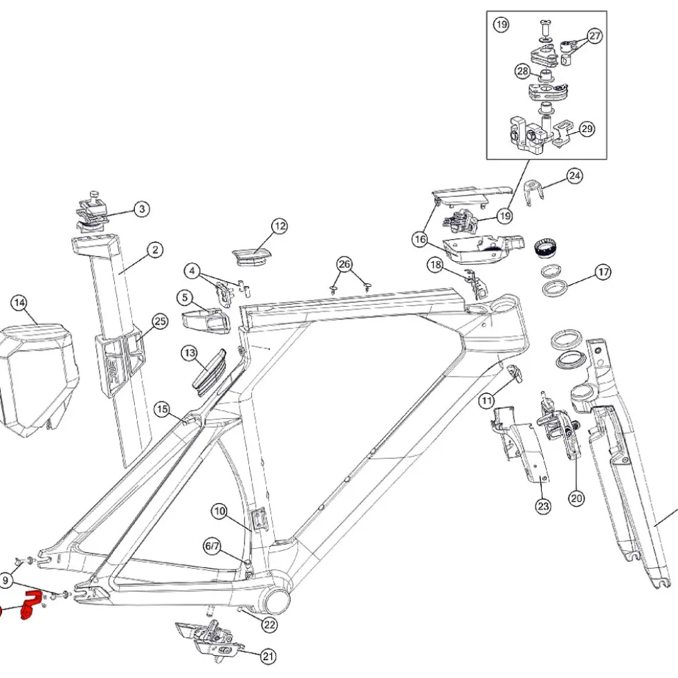 BMC Derailleur Hanger #36 - 210544