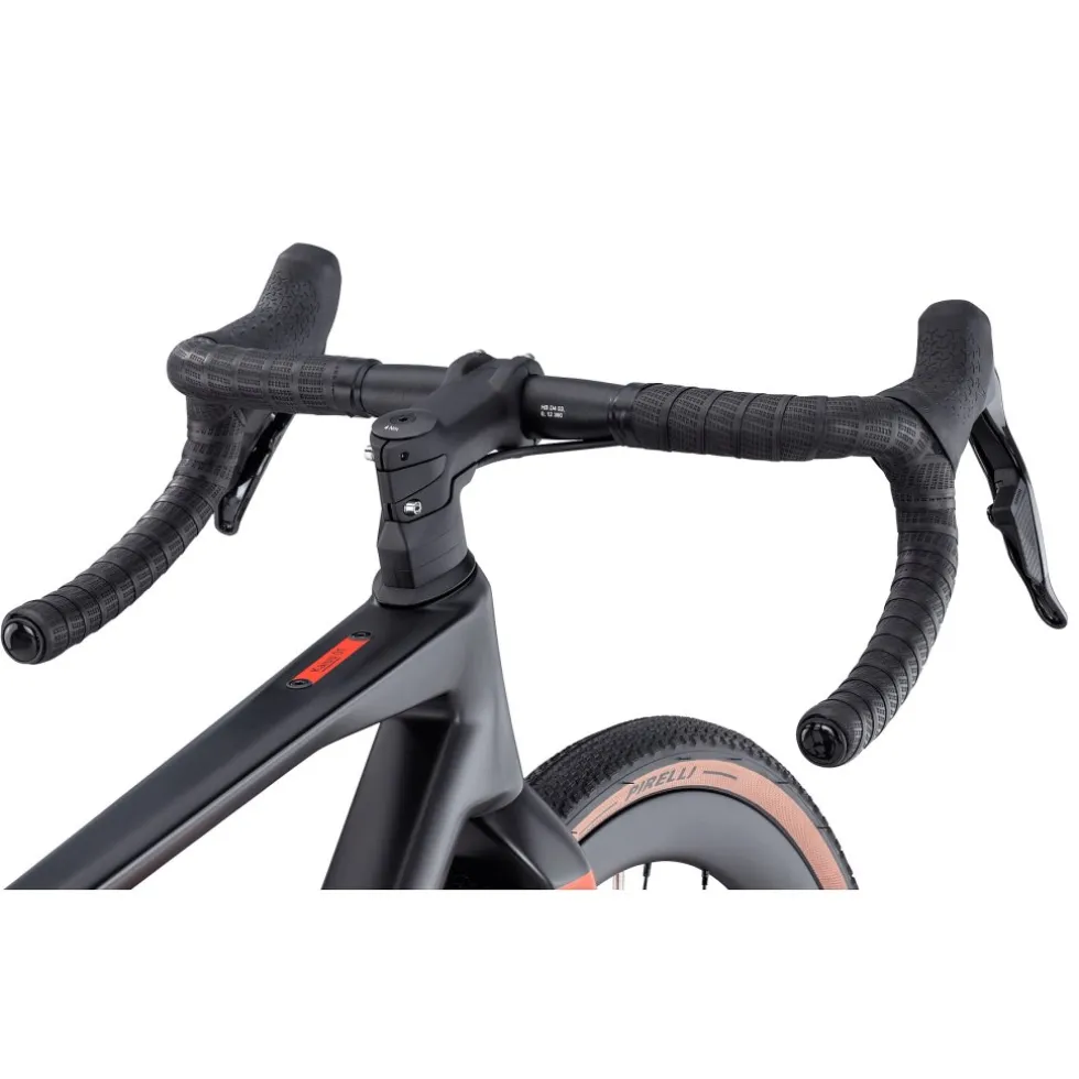 BMC KAIUS 01 FOUR - Carbon Gravel Bike - 2026 - black / neon red