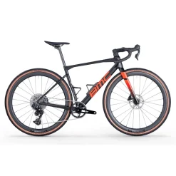 BMC KAIUS 01 FOUR - Carbon Gravel Bike - 2026 - black / neon red