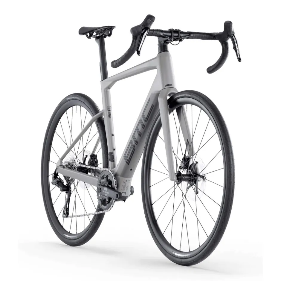 Elektrische Fietsen|Elektrische Racefietsen < BMC ROADMACHINE 01 AMP TWO - Elektrische Racefiets - 2026 - rhino grey
