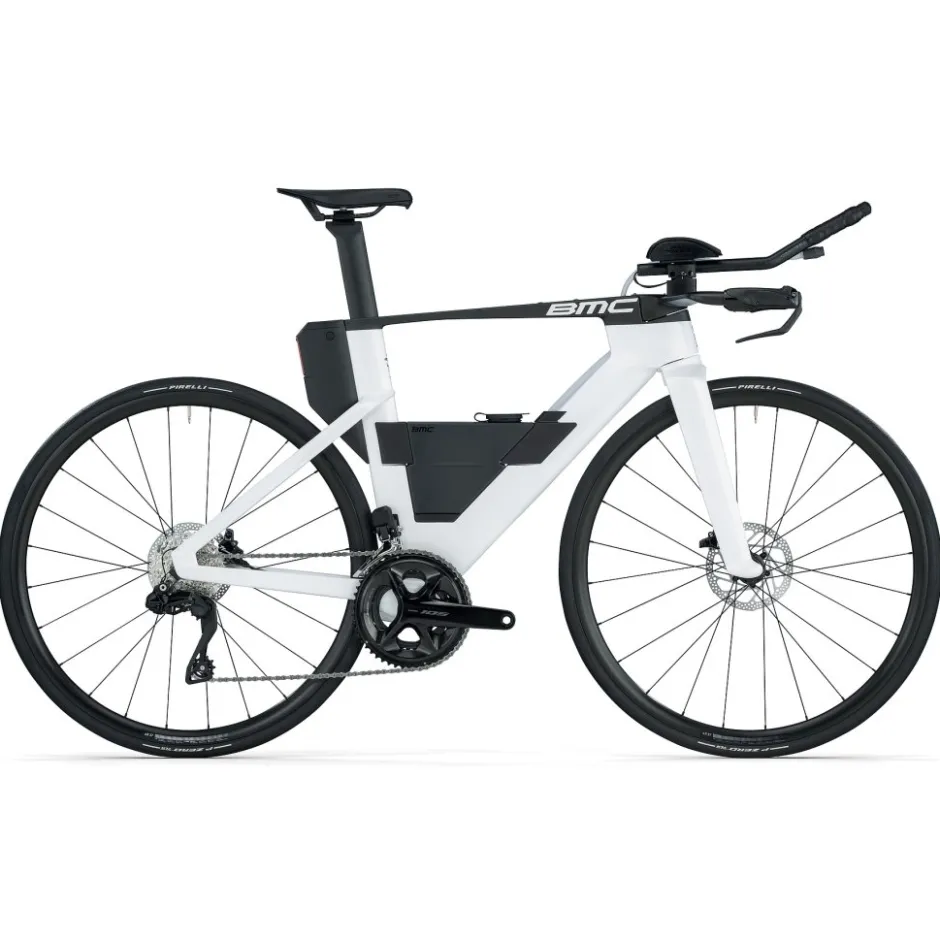 Triathlonfietsen|Triathlonfietsen < BMC SPEEDACHINE 01 FOUR - Carbon Triathon Fiets - 2026 - coo white / back