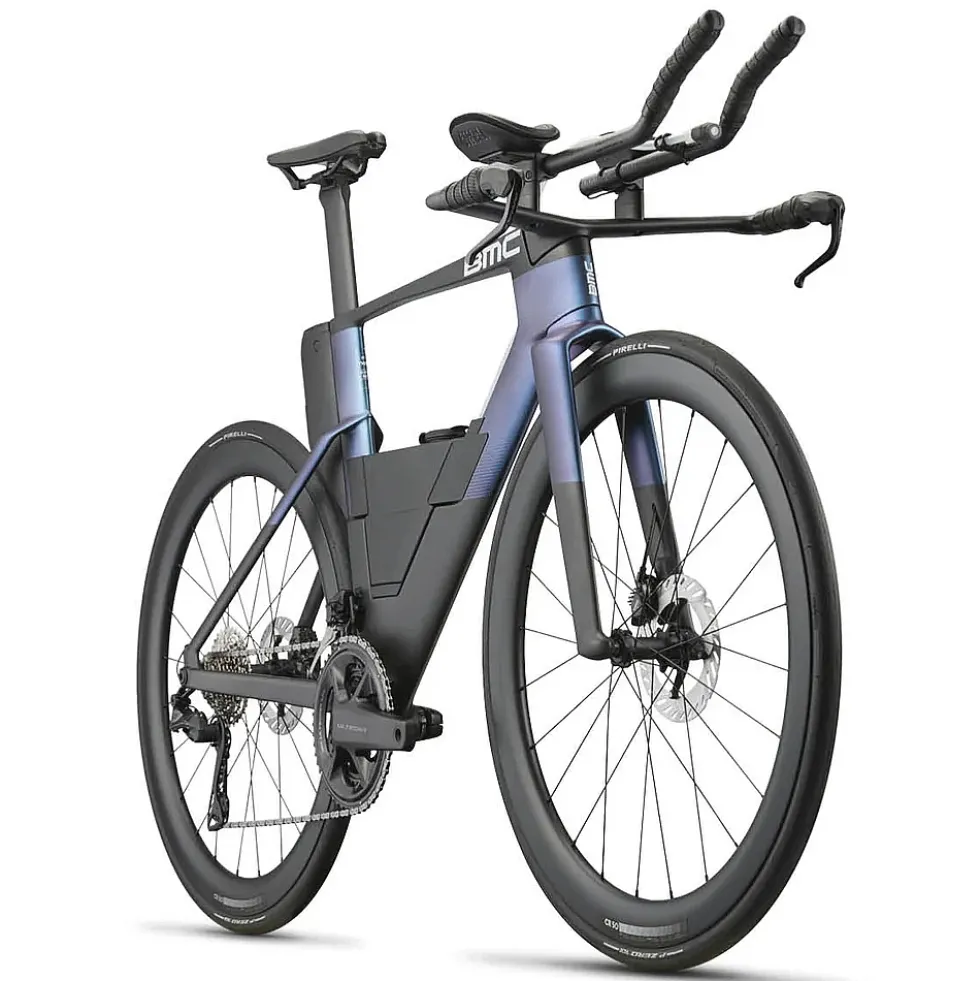 BMC SPEEDMACHINE 01 TWO - Carbon Triathlon Fiets - 2026 - carbon / caribic blue