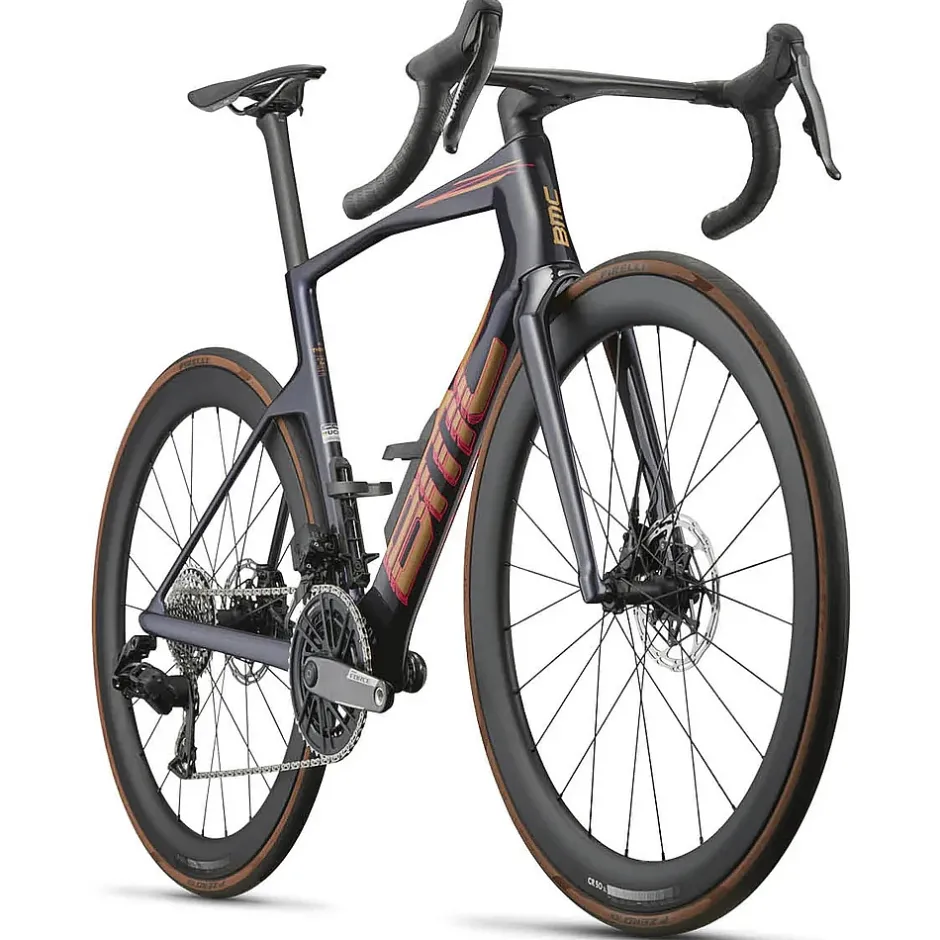 Aero Racefietsen < BMC TEAMMACHINE R 01 THREE - Carbon Racefiets - 2027 - blue carbon doodle