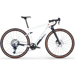 BMC URS AMP ONE - Elektrische Gravelbike - 2026 - metallic white / black