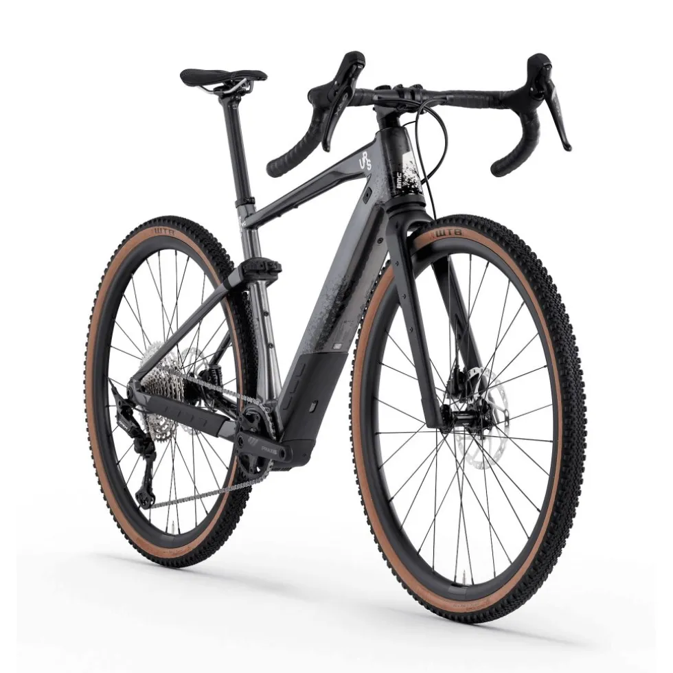 BMC URS AMP TWO - Elektrische Gravelbike - 2026 - metallic grey / black