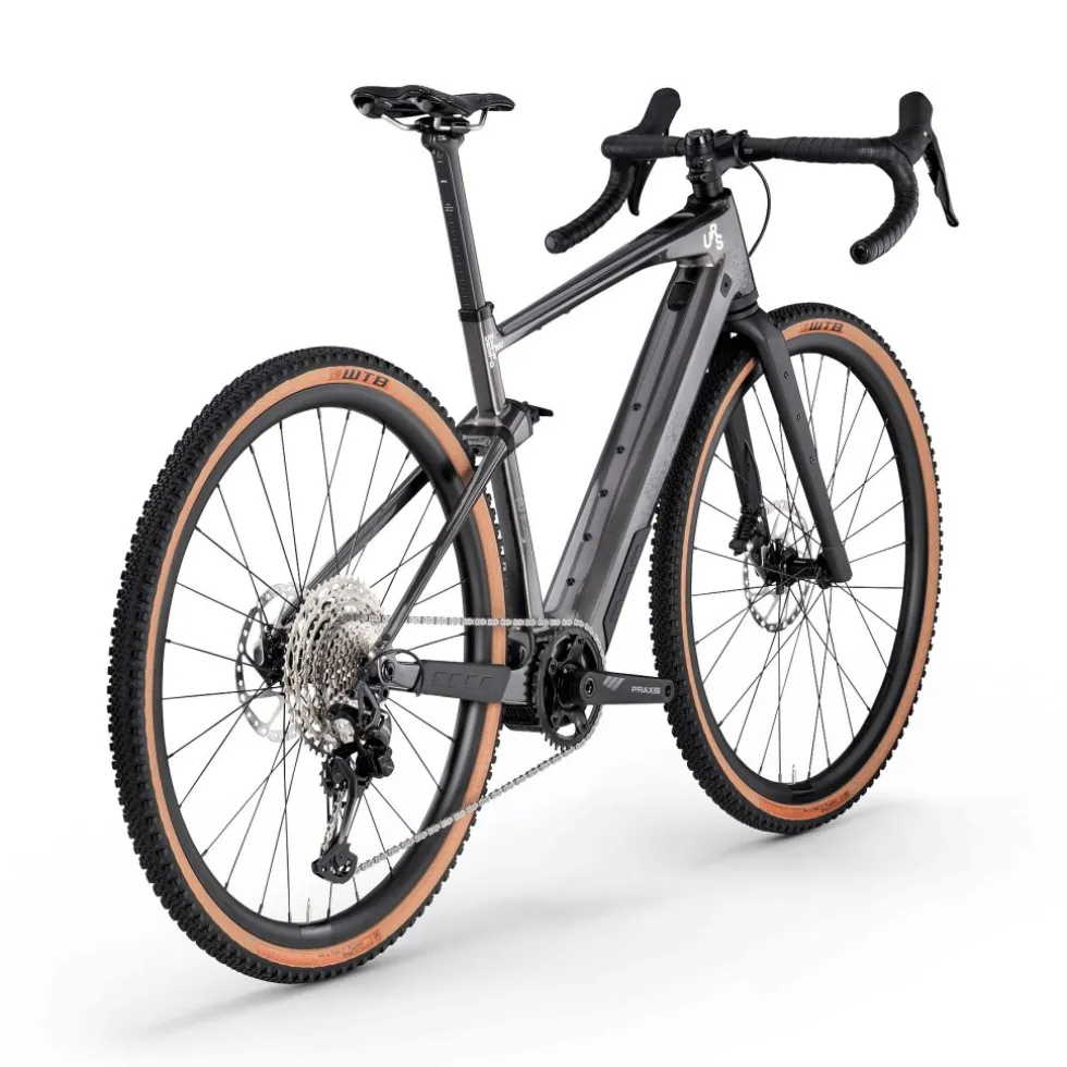 BMC URS AMP TWO - Elektrische Gravelbike - 2026 - metallic grey / black