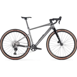 Gravelbikes Bikepacking < BMC UR TWO - Carbon Grave Bike - 2026 - etaic grey / back