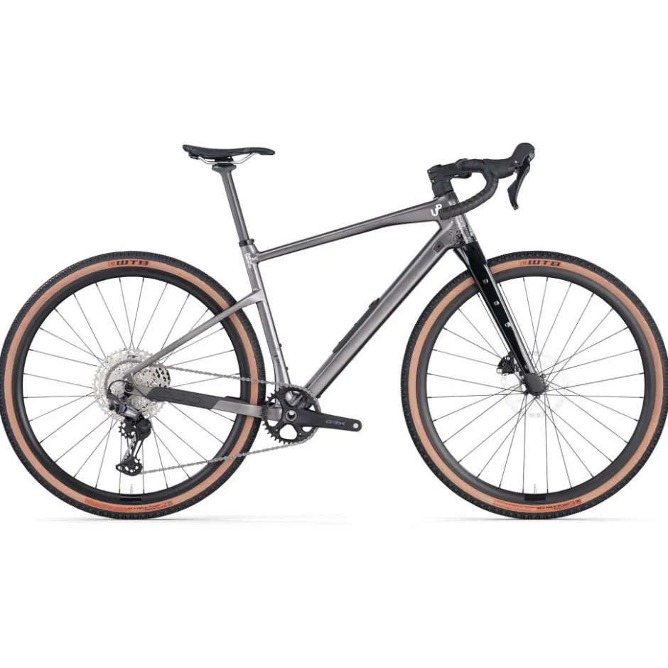 Gravelbikes Bikepacking < BMC UR TWO - Carbon Grave Bike - 2026 - etaic grey / back