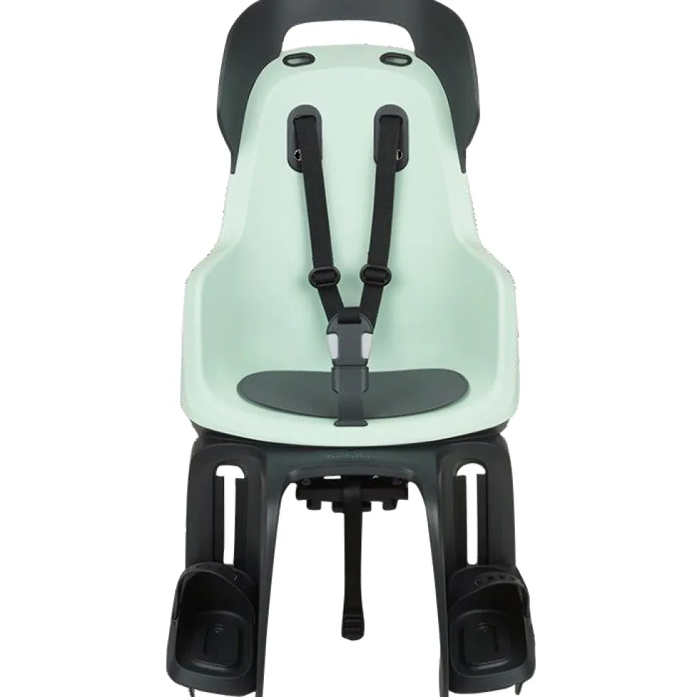 Bobike GO MIK HD Fiets-Kinderzitje - bagagedrager bevestiging - Marsmallow Mint