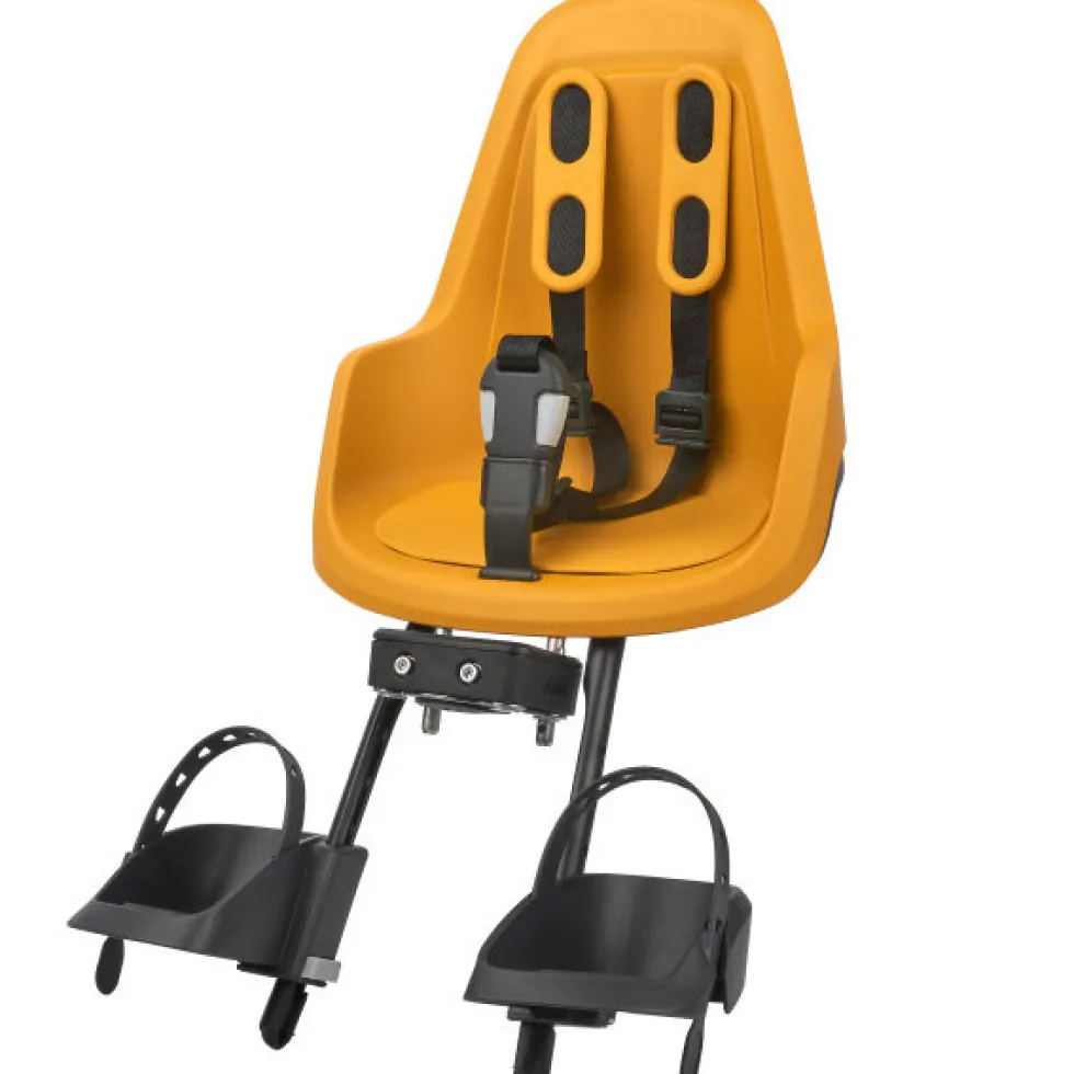Bobike ONE mini Fietsstoeltje voor Kinderen - Mighty Mustard